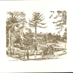 Print (Sepia): Powell-McElhiney House